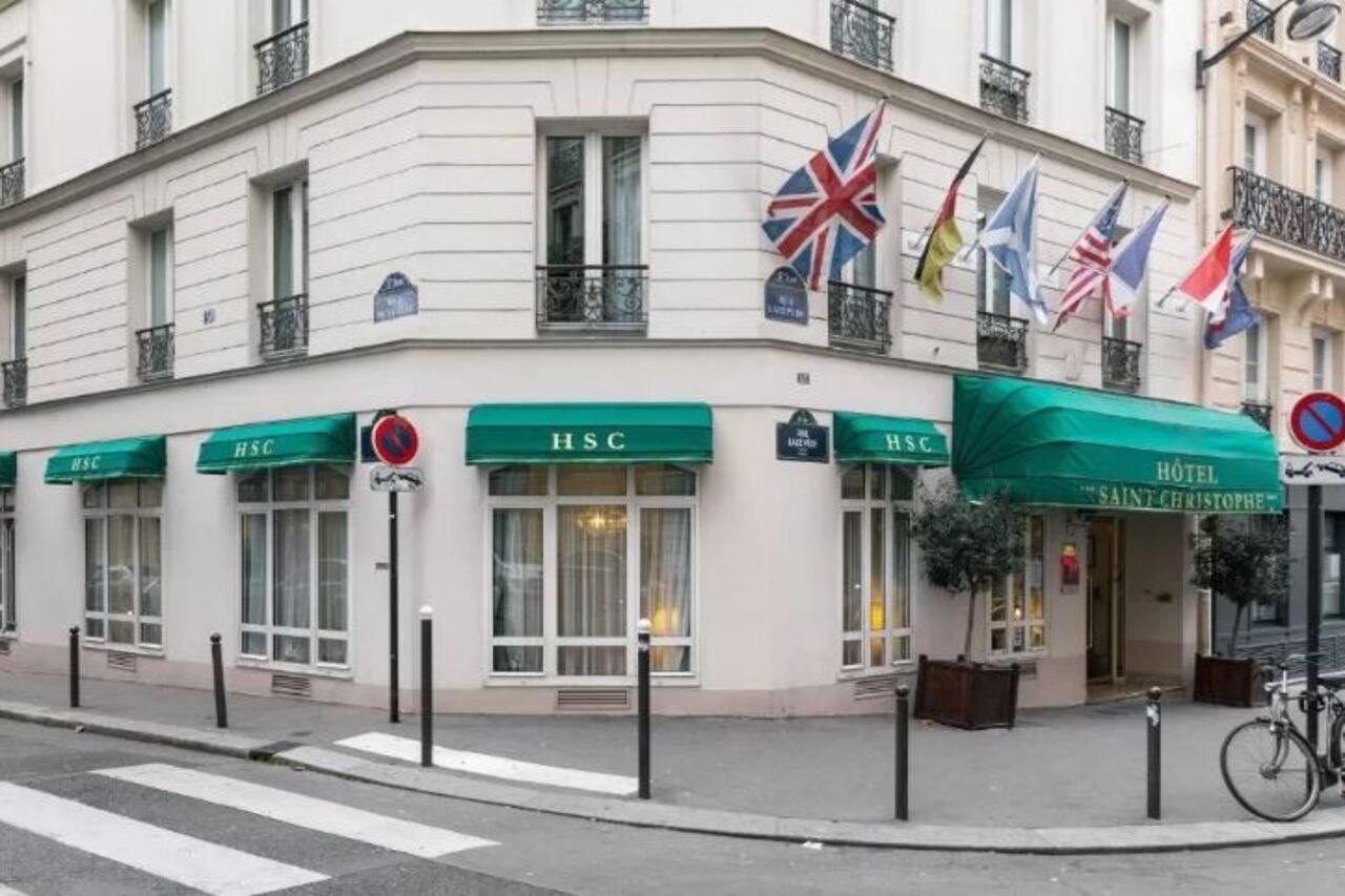 Hotel Saint Christophe Paris Bagian luar foto