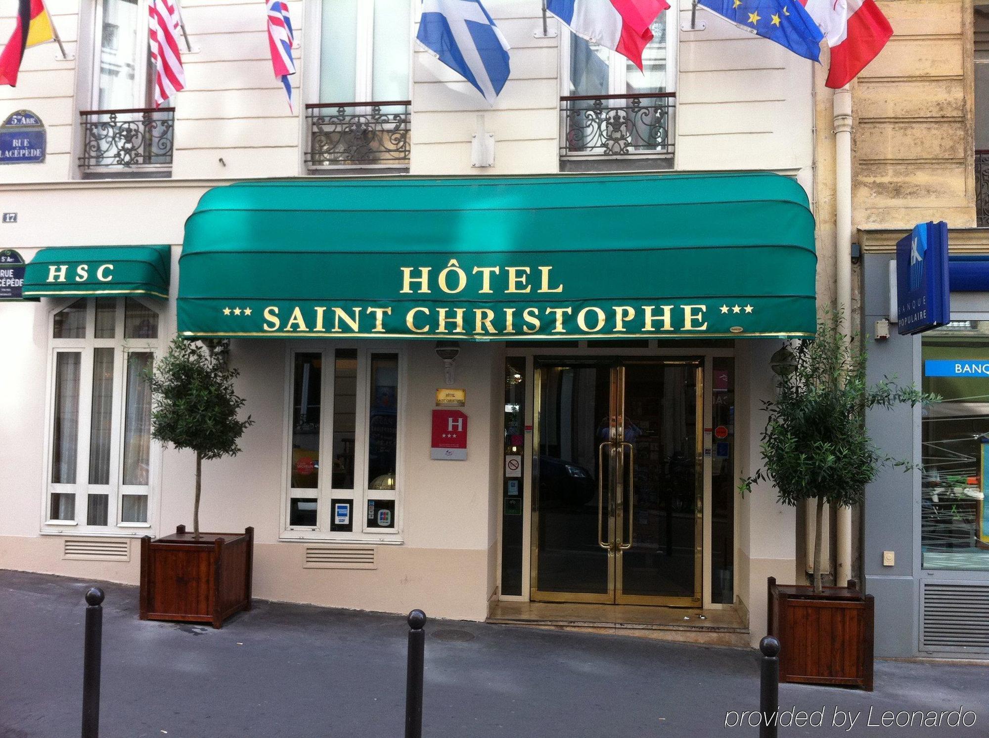 Hotel Saint Christophe Paris Bagian luar foto