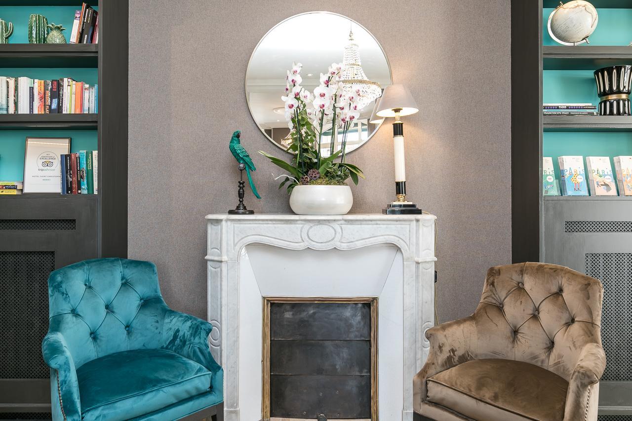 Hotel Saint Christophe Paris Bagian luar foto