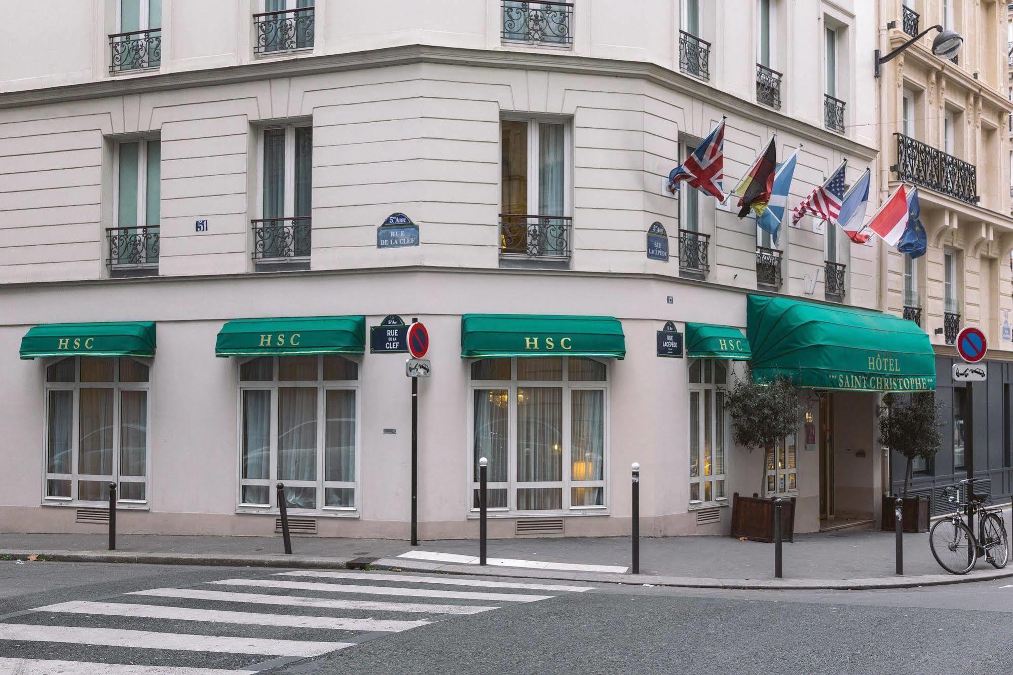 Hotel Saint Christophe Paris Bagian luar foto