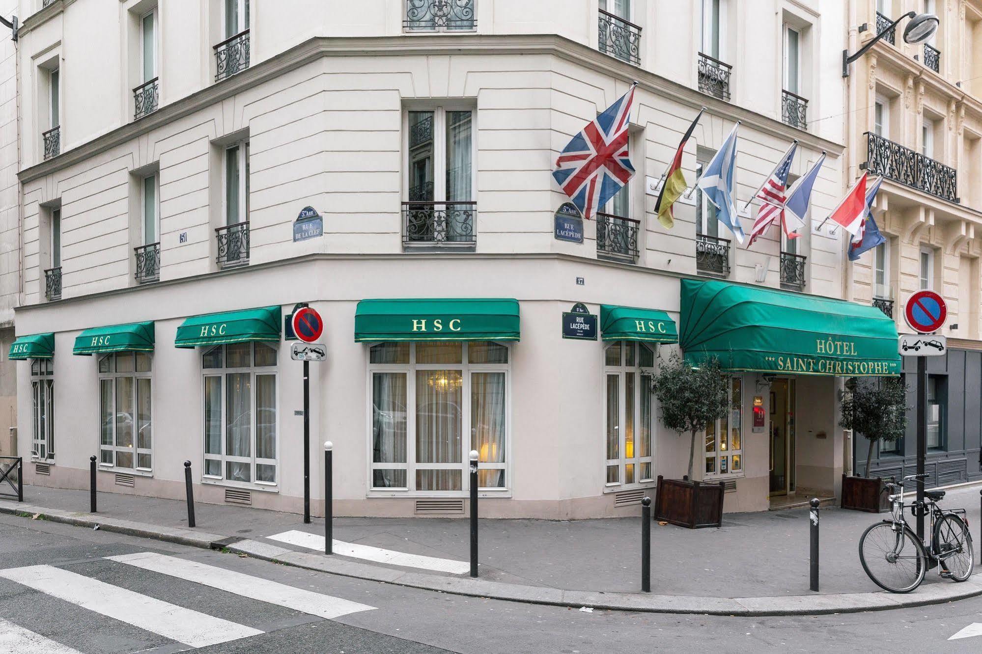 Hotel Saint Christophe Paris Bagian luar foto